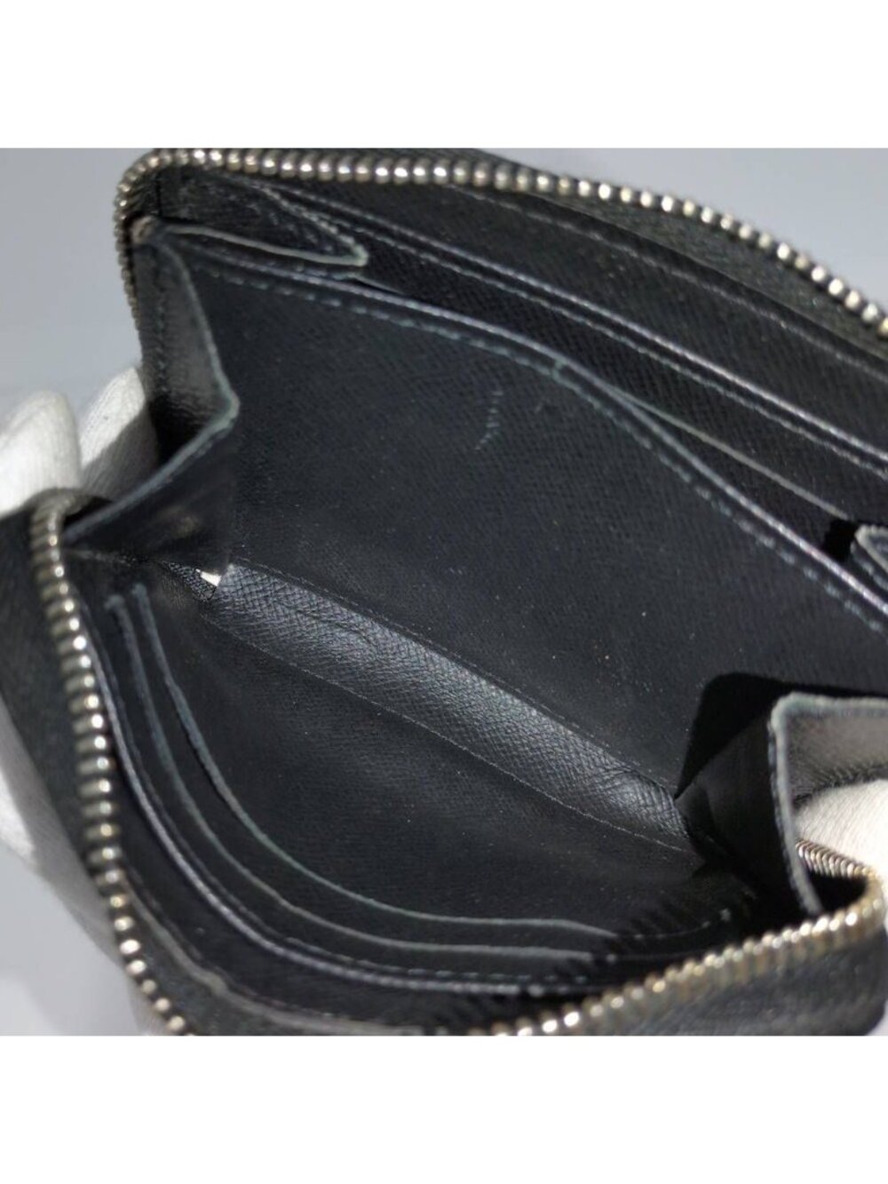 Louis Vuitton Zippy Coin Purse Epi Noir - Picture 9 of 10